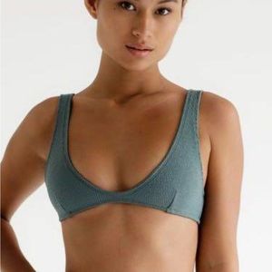 Wanderlust Abbey Top in Teal. Large NWT